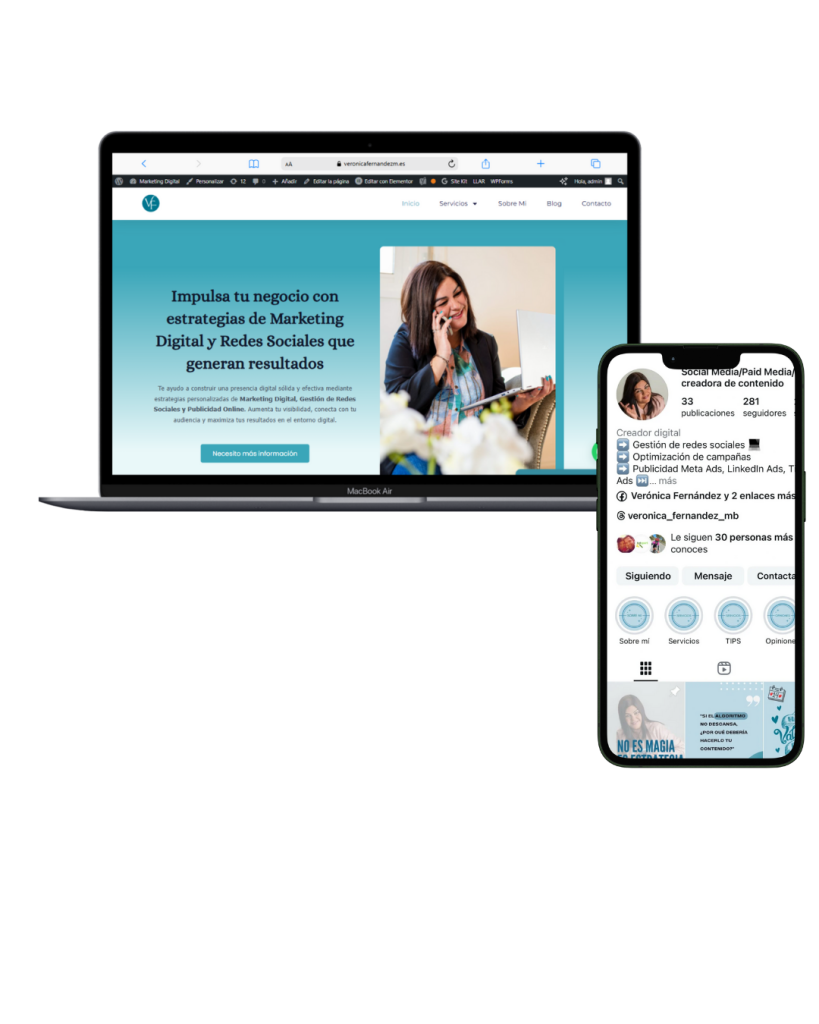 imagen de Verónica Fernández, consultora de marketing digital en Barcelona