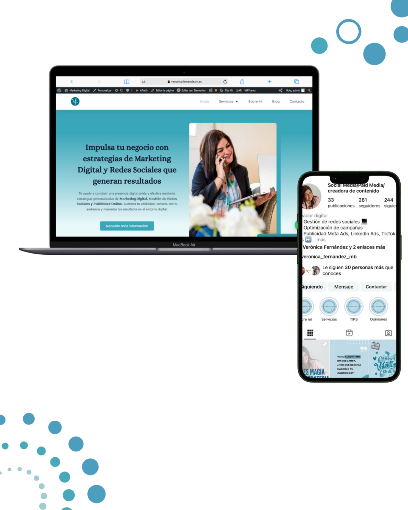 imagen de Verónica Fernández, consultora de marketing digital en Barcelona